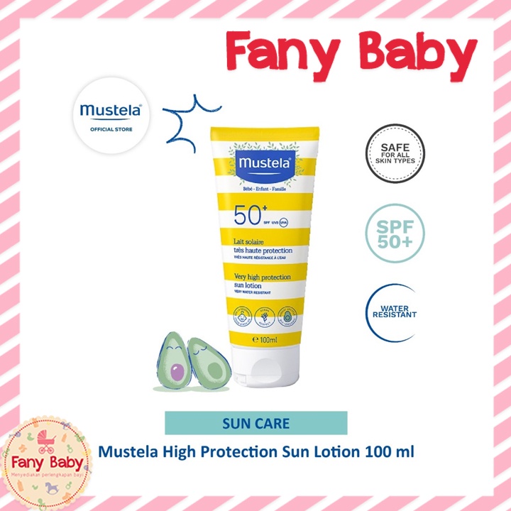 MUSTELA SUN LOTION SUNBLOCK 40ML &amp; 100ML