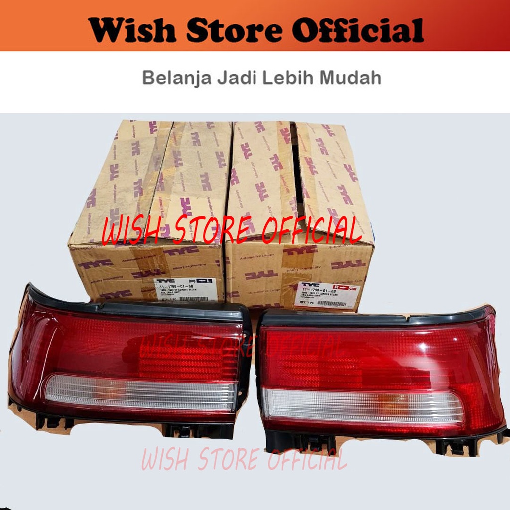 [PCS] Lampu Stop Lamp Rem Stoplamp Sein Sen Belakang Toyota Corona Twincam 1990 1991 ST171 TYC