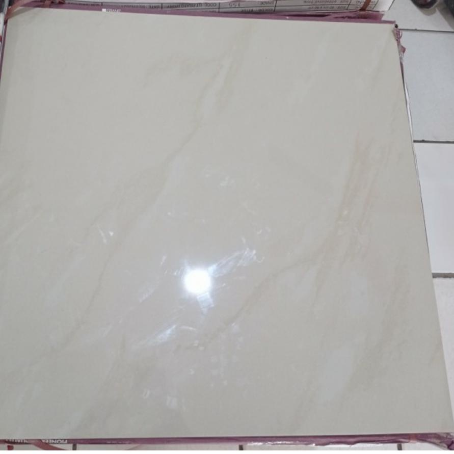▲ Granit 60x60 putih marmer KIA Luna Ivory ♪