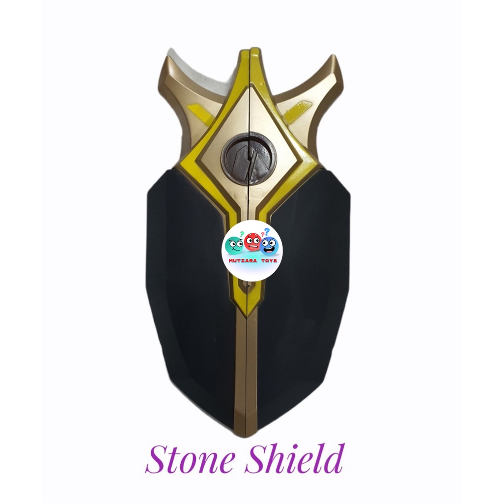 MUTIARATOYS Mainan Stone Shiled Perisai Tameng Bima S