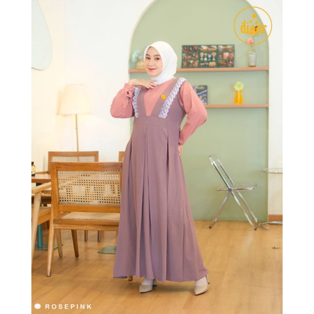 NEW GAMIS LEBARAN TERBARU GAMIS ABRINA ORI
