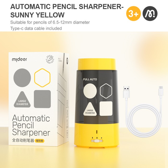 

Terlaris Mideer Automatic Pencil Sharpener Mainan Edukasi Anak