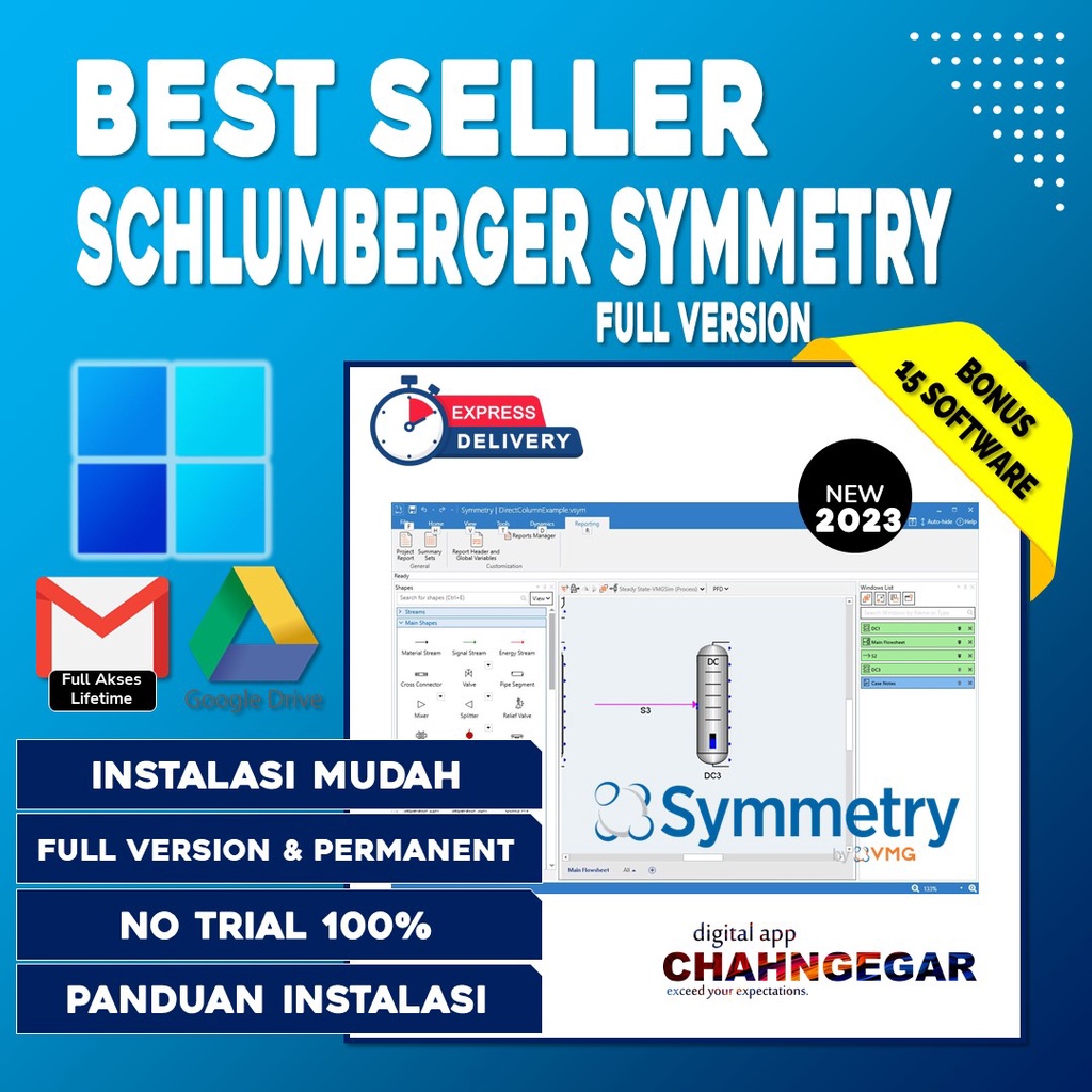 Software Schlumberger Symmetry 2023 Full Version Lifetime