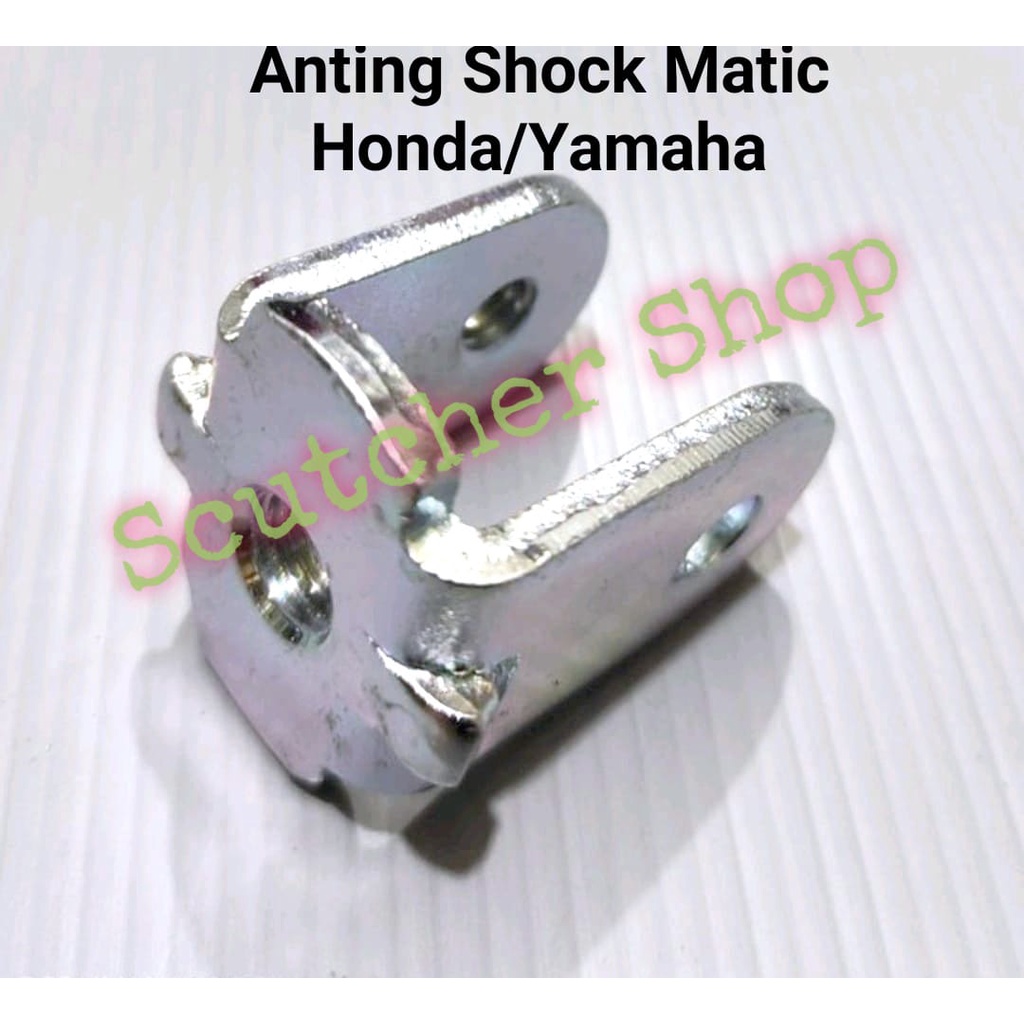 Peninggi shock Belakang Matic Drat 14 MODEL TABUNG Tinggi 2-3-4-5-6-8-10 Cm Chroom Hitam Coting