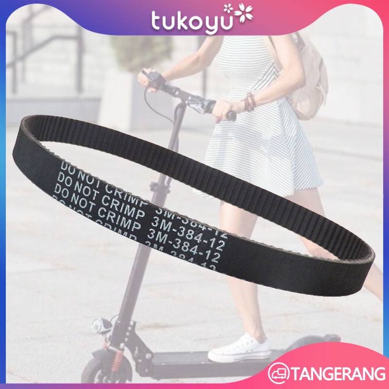V-Belt Scooter Listrik/Timing Vbelt Skuter Elektrik 3M-390-12/ Timing Belt Karet Dinamo Skuter Elekt