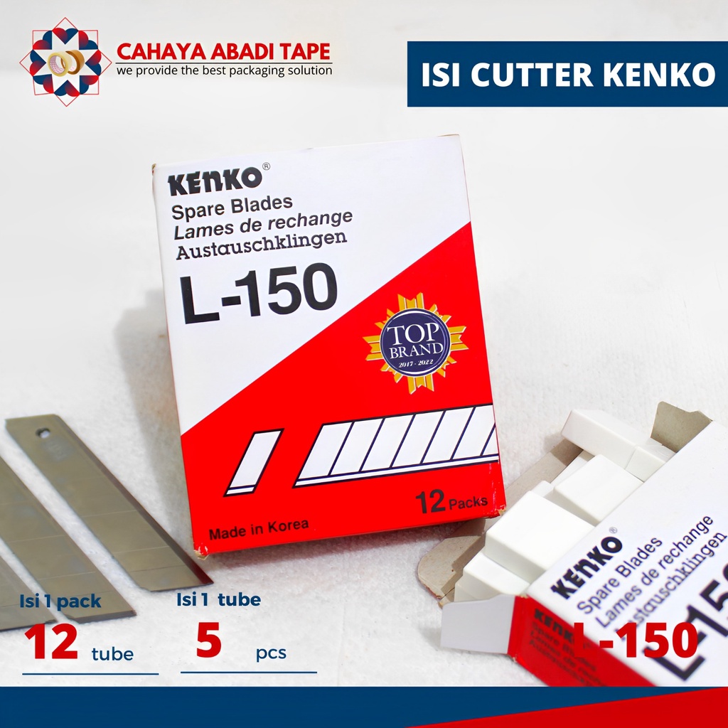 

HJK ISI CUTTER KENKO L-150 PER PACK