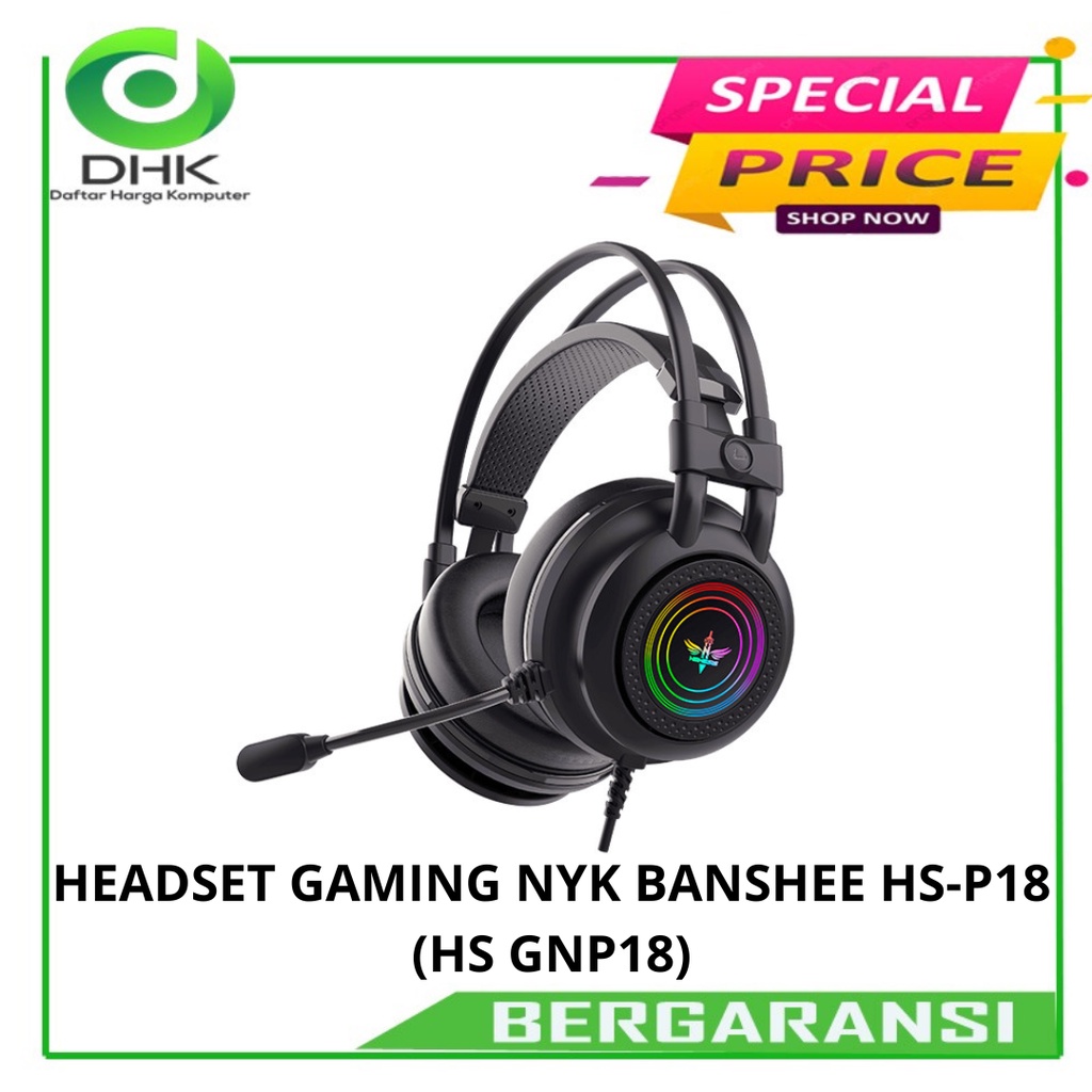 HEADSET GAMING NYK BANSHEE HS-P18 (HS GNP18)