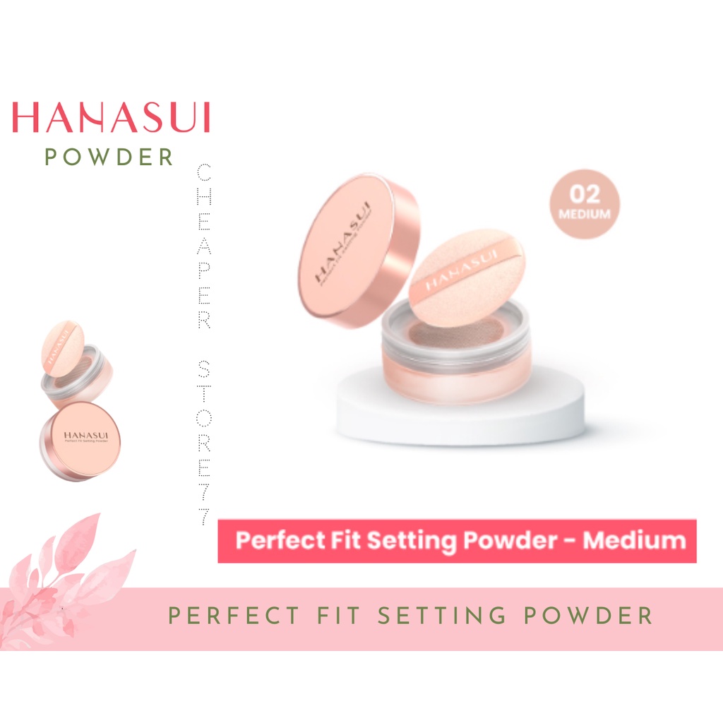 HANASUI - PERFECT FIT SETTING POWDER  - BEDAT TABUR 12gr