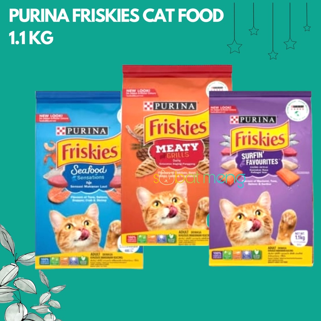 FRISKIES ADULT 1KG | FRISKIES MAKANAN KUCING | FRISKIES DRY FOOD