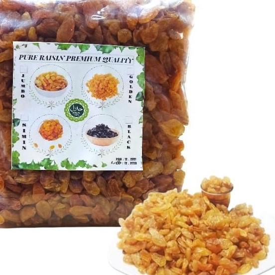 

♞ Kismis Asem Manis / Golden Raisin 1 kg ✥