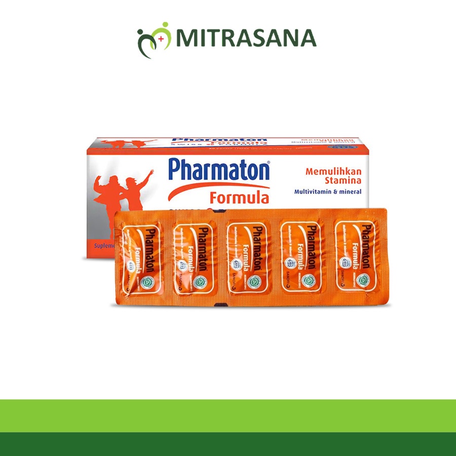 Pharmaton Vit 10 Stp x 5 Kps - Multivitamin Daya Tahan