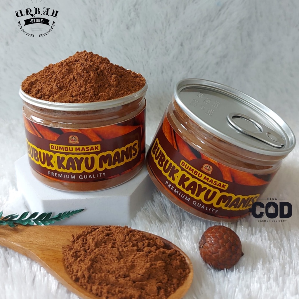 

Can - Rempah Bubuk Kayu Manis Pure Cinnamon Powder Kualitas Premium