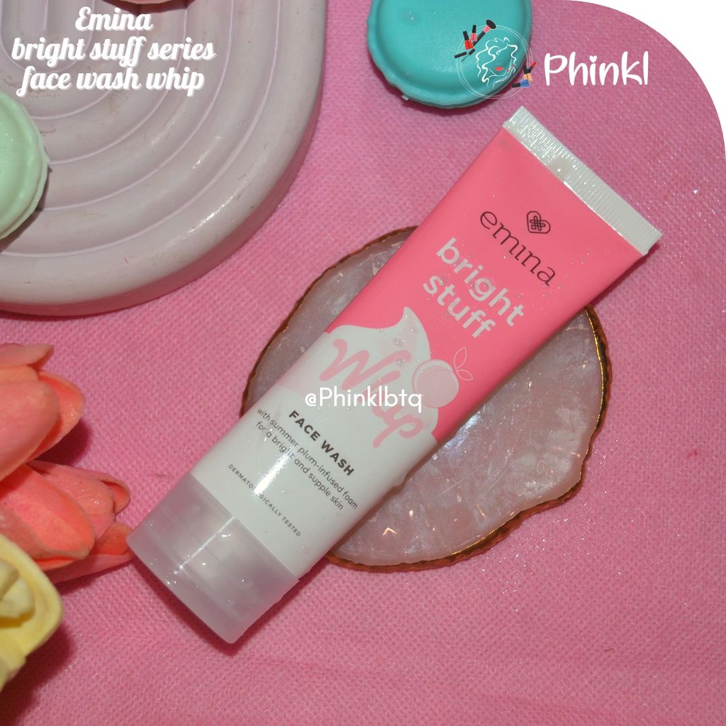 `ღ´ PHINKL `ღ´ ╰☆☆ 𝔢мιℕά ☆☆╮ emina whip facial foam sabun cuci muka cocok untuk kulit remaja