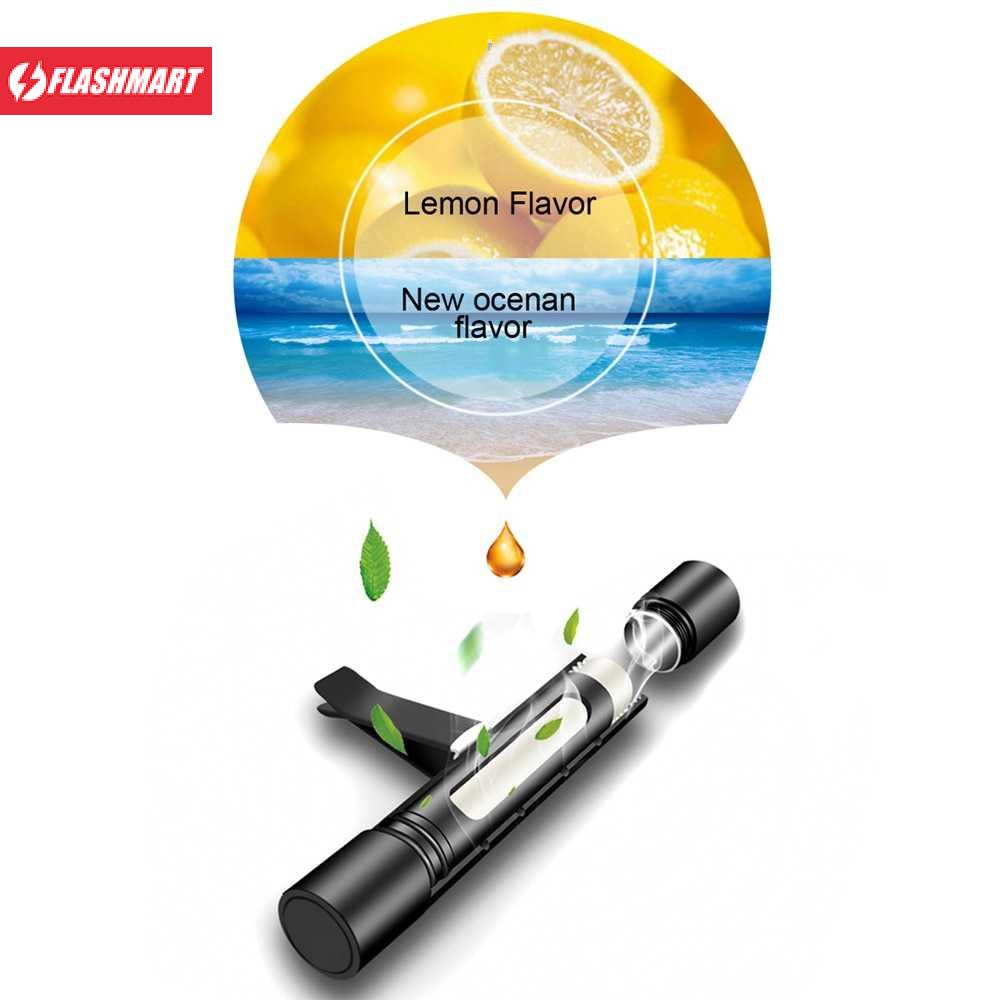 Flashmart ZSS Parfum Mobil Car Air Vent Clip Lemon Aroma Sticks - AF011