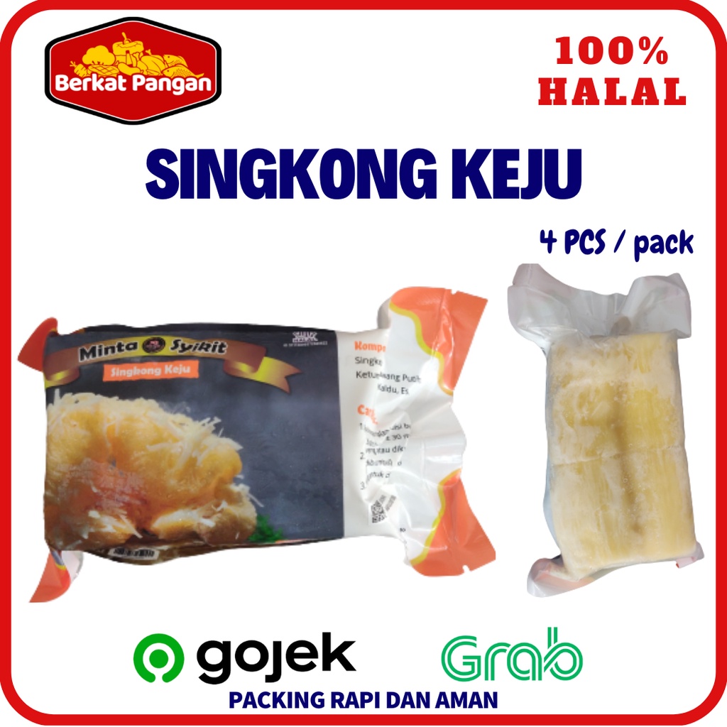 Singkong Keju Minta Syikit 500gr isi 4pcs