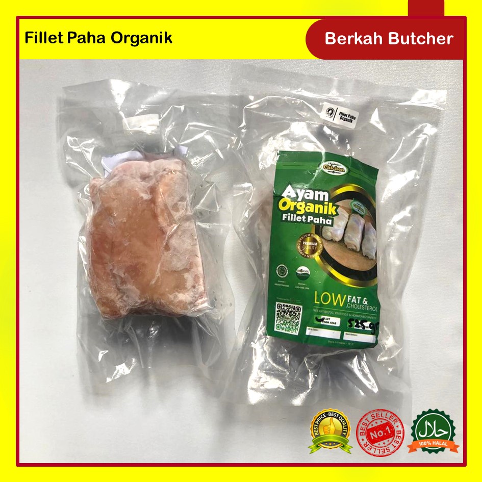 Fillet Paha Ayam Organik - Berkah Butcher