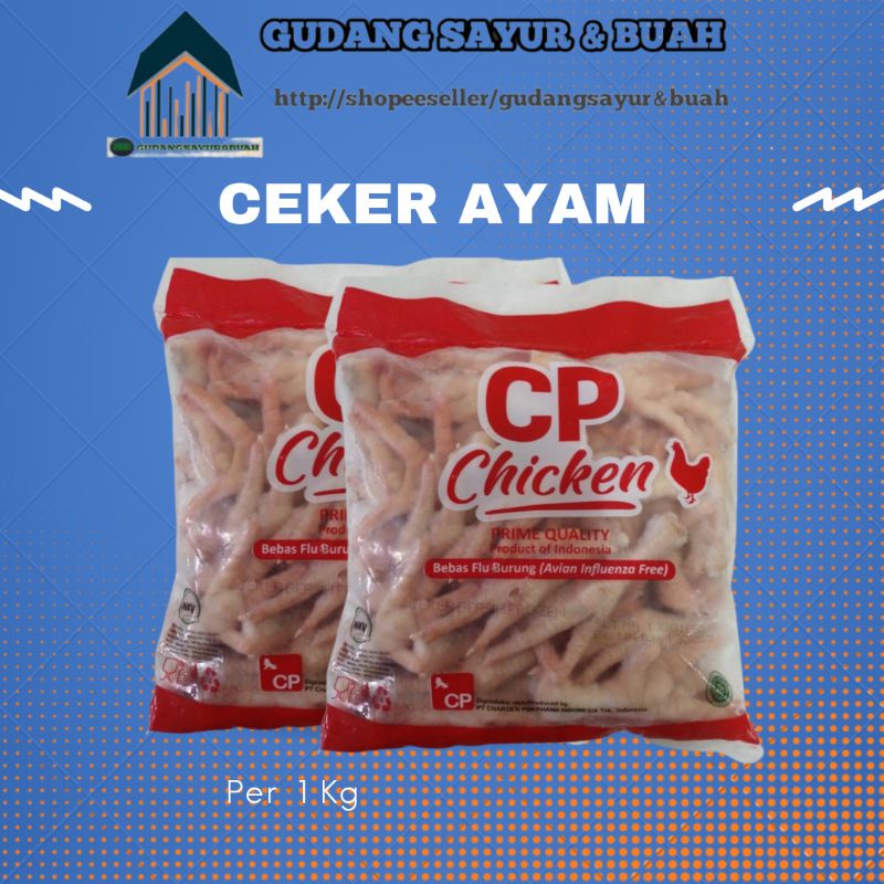 

Ceker Ayam Frozen CP Chicken 1 Kg