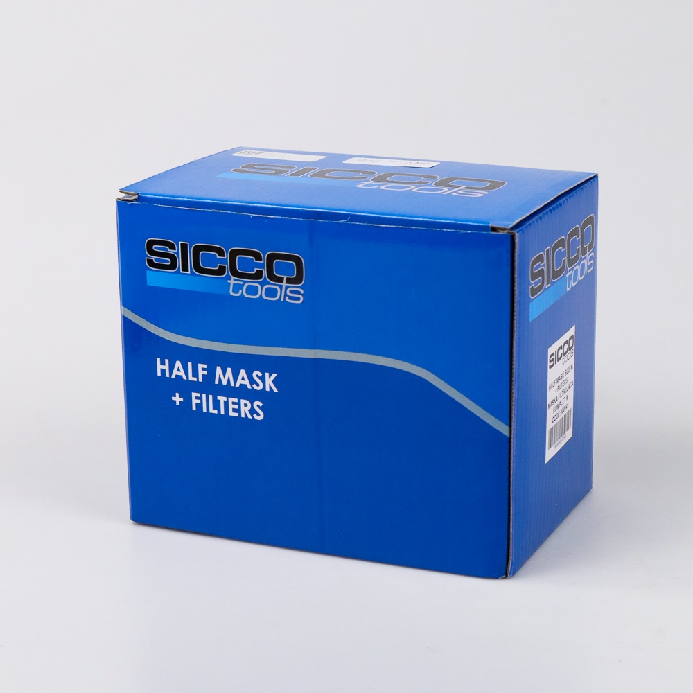 SICCO Masker Gas Respirator - Gray