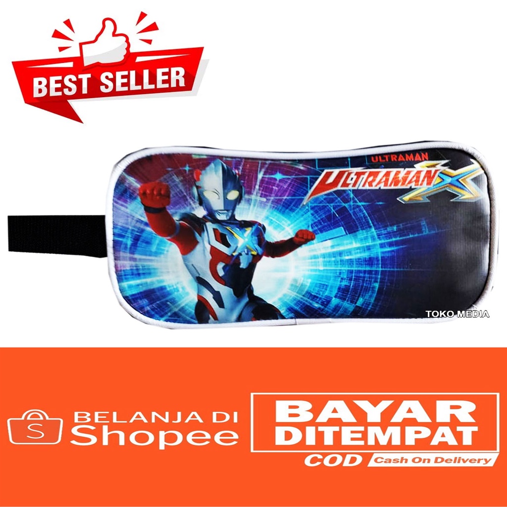 

TOKO MEDIA Best Seller!! Tempat Pensil anak dengan Karakter Kartun Populer lucu favorit Bahan Tebal ULTRAMAN