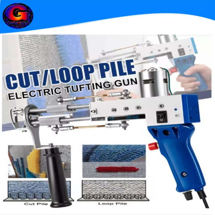 Terlaris Tufting Gun Cut Pile Mesin Pembuat Karpet Tufting Punch Pile - Td-02