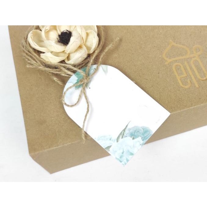 

hangtag kartu ucapan tema idul fitri lebaran untuk hias kotak hampers