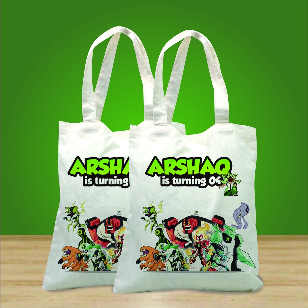 [READY STOK] TOTEBAG  25X30/TEMA BEN 10/BLACU PEREKAT/TALI BLACU/TAS SERUT BLACU/TAS ULANG TAHUN/SOUVENIR TAS/HAMPERS/TAS BLACU/TAS CUSTOM/TAS SOUVENIR/SOUVENIR MURAH/TOTEBAG ULANG TAHUN/RIZQIA_COLLECTION