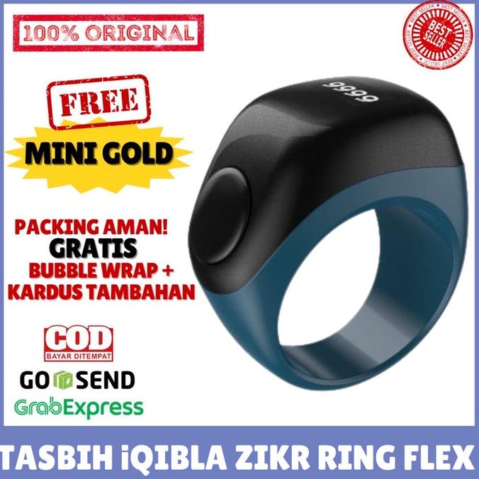 Tasbih Digital Umeox Zikr Ring Flex Smart Ring Tasbeh Iqibla Zikir
