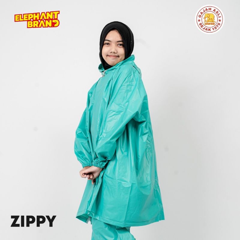 Jas Hujan Elephant Brand Zippy Ponco Lengan Celana Mantol Batman kelelawar