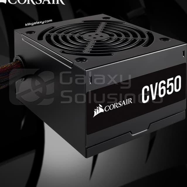 Terlaris PSU Corsair CV650 NON Modular 80+ Bronze Certified Power Supply new