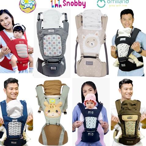 RECOMENDED Snobby Gendongan Bayi Hipseat Snobby / Hipseat 6 Posisi