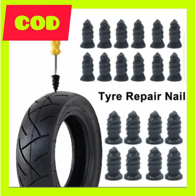 Sekrup skrup baut tambal Ban Tubles Tubeless Kecil Besar Praktis Murah