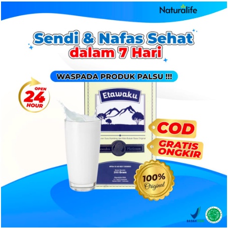 

[READY STOCK] ETAWAKU PLATINUM - Susu Kambing Etawa Asli Original Provit Krimer Bubuk Solusi Atasi Masalah Pernapasan / Asma / Kolesterol