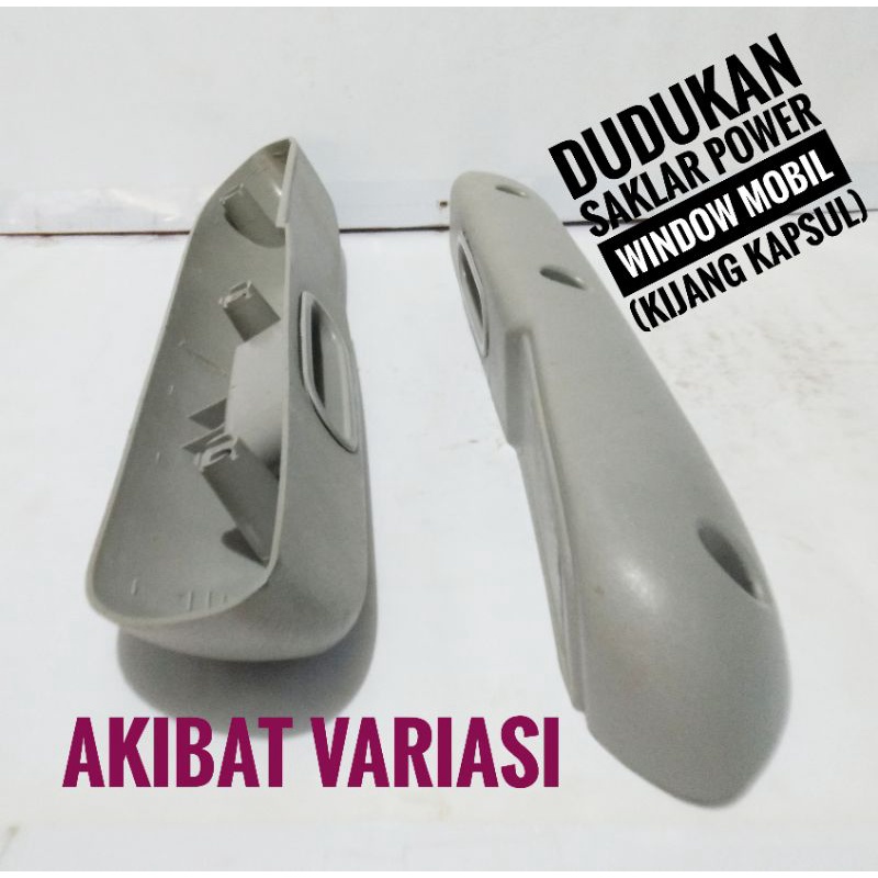1 Set Armrest Mobil Kijang Kapsul Dudukan Saklar Power Window Mobil Kijang Kapsul Armrest Pintu Mobi