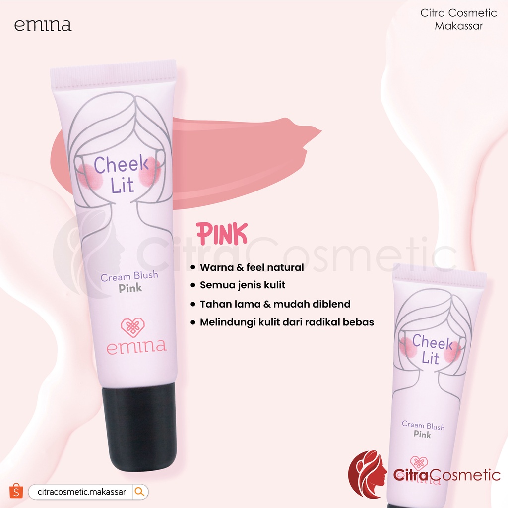 Emina Cheeklit Cream Blush Series 10 Ml