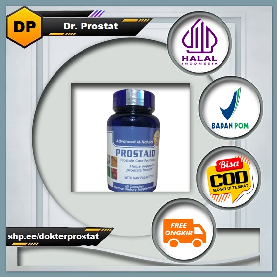 COD | PROSTAID Asli Original Obat Prostat Herbal Mengobati Infeksi Prostat Pada Kelamin, Nyeri Pelir