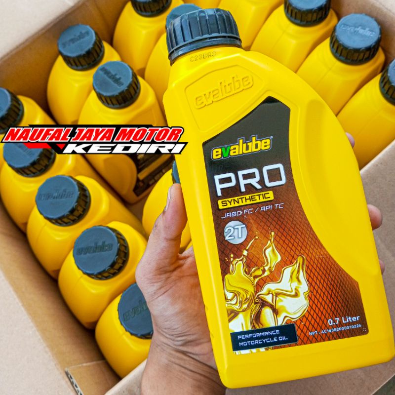 OLI EVALUBE PRO 2T KUNING OLI SAMPING EVALUBE PRO