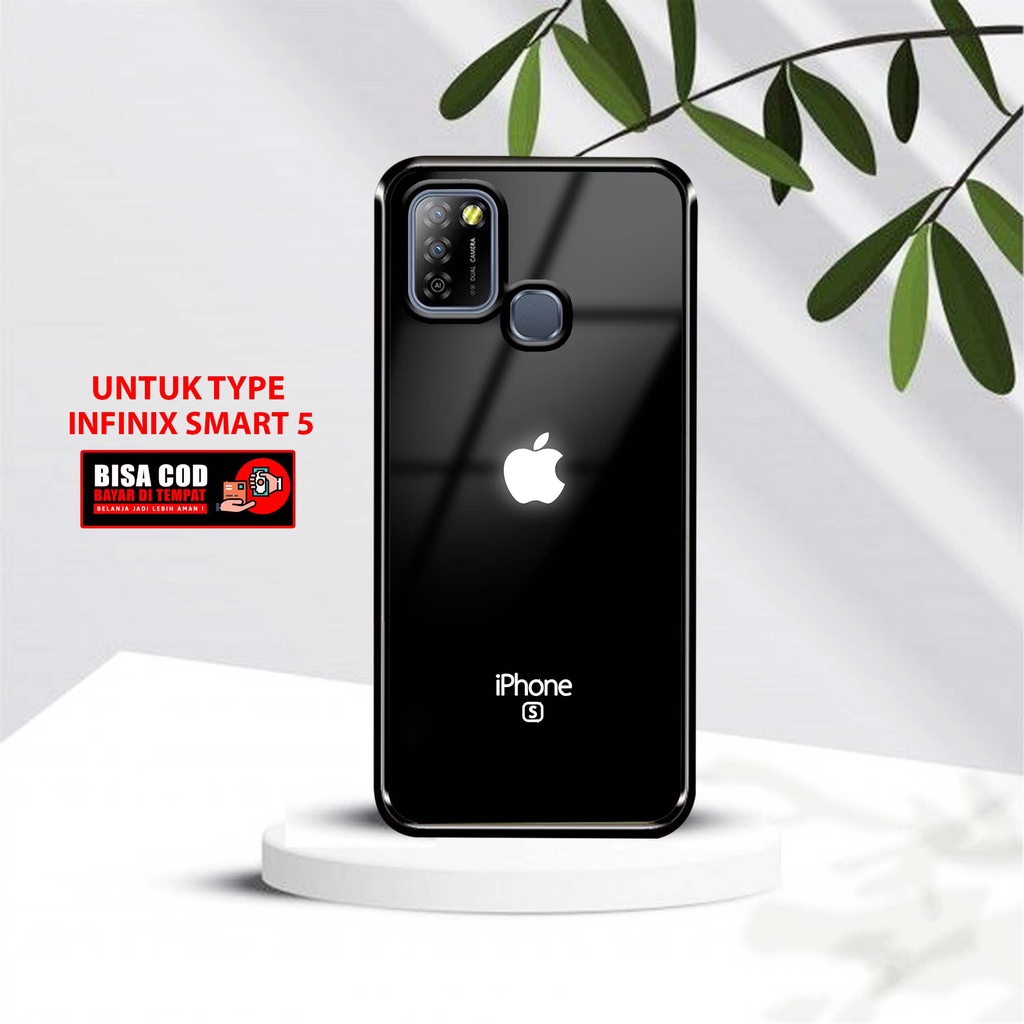 Case Infinix Smart 5 Smart 6 Ram 3 Terbaru [ Motif Apel 2 ] Softcase 2D Glossy Infinix Smart 6 Ram 3