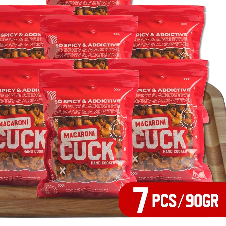 

♢ Makaroni Uril Daun Jeruk Cuck 7 Pcs Kemasan Reguler 80gr Makanan Ringan Jajanan Snack Cemilan Nagih ➮