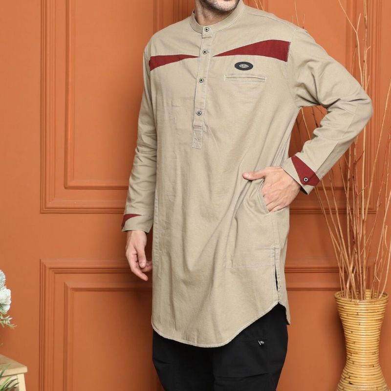 Gamis Kurta lengan panjang Assyauqie model pakistan