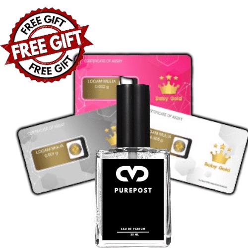 [ Free Emas ] Parfum Unisex Bacrtt Tahan Lama Seharian Botol Press 50 / 30 / 15ml