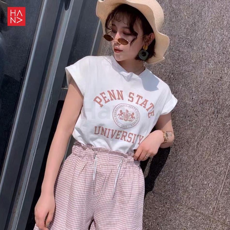 PALING DIMINATI Hana Fashion - Batwing Hana T-Shirt Kaos Lengan Pendek Wanita - TS033