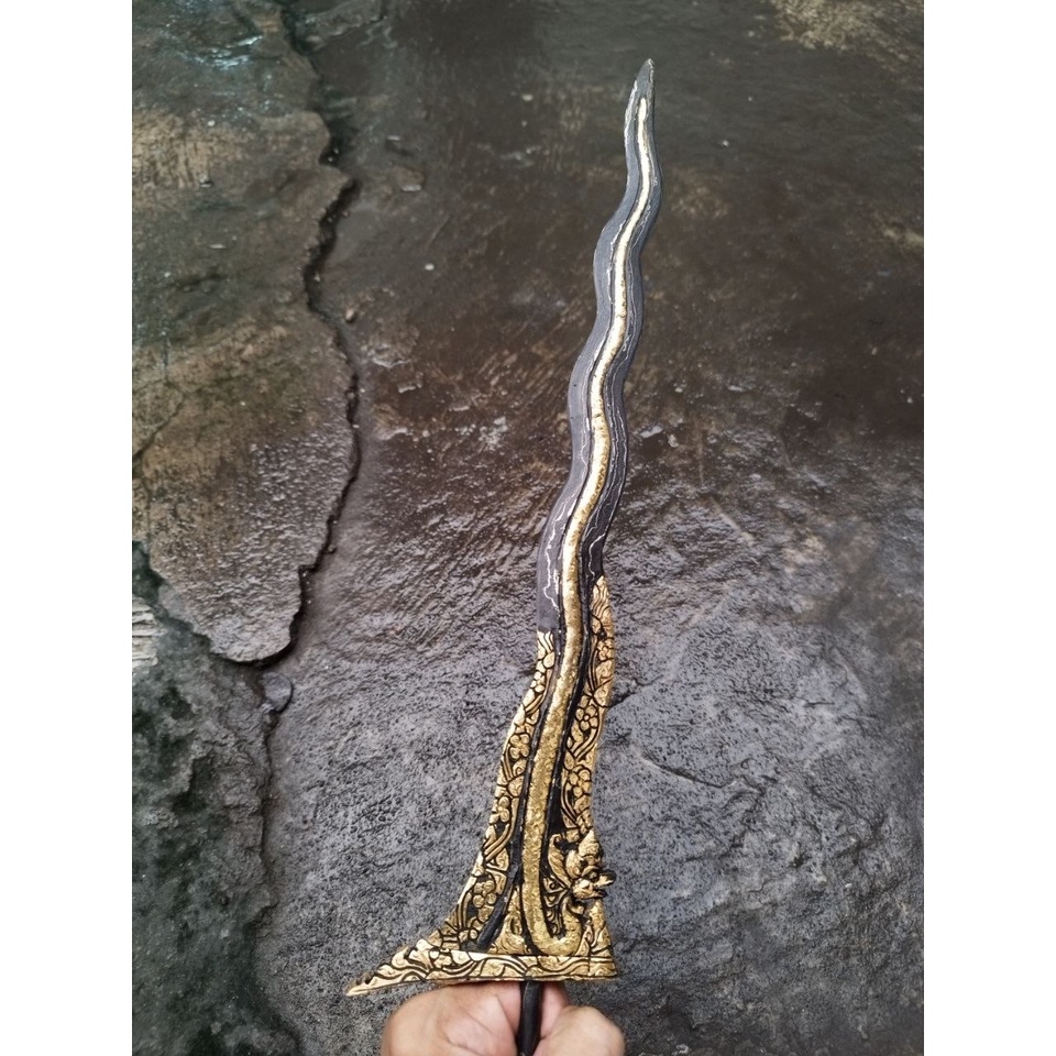 Keris kamardikan kinatah nogo sosro luk 9