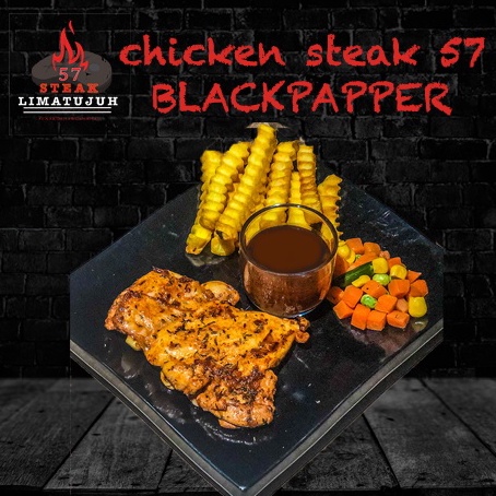 

Chciken Steak 57 ToGo Blackpapper Sauce