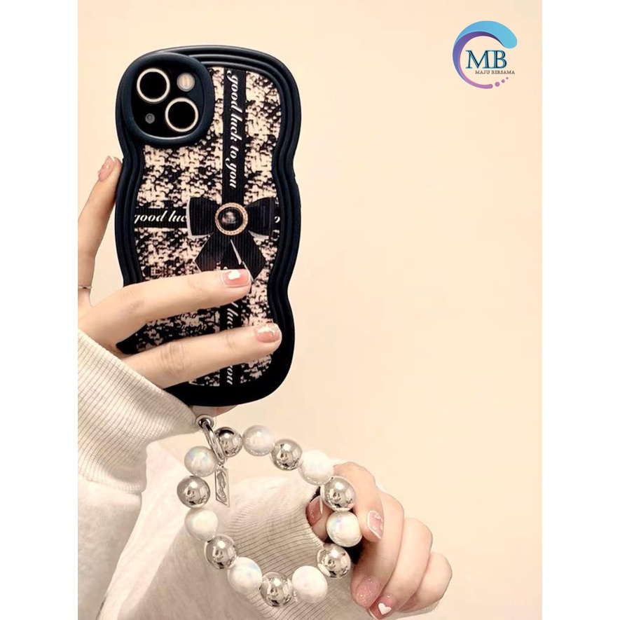 GC017 SOFTCASE FASHION CASE AESTHETIC GELANG SILVER FOR IPHONE 6 6+ 7 8 7+ 8+ X XS XR XS MAX 11 12 13 14 PRO MAX MB4410