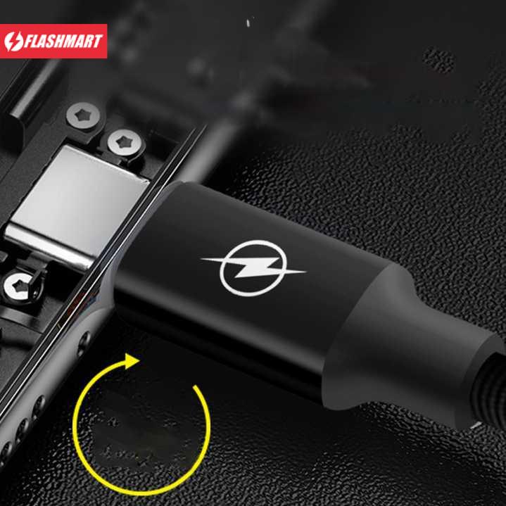 Flashmart Liquid Soft Kabel Charger USB Type C 2.4A 3 Meter - SM220