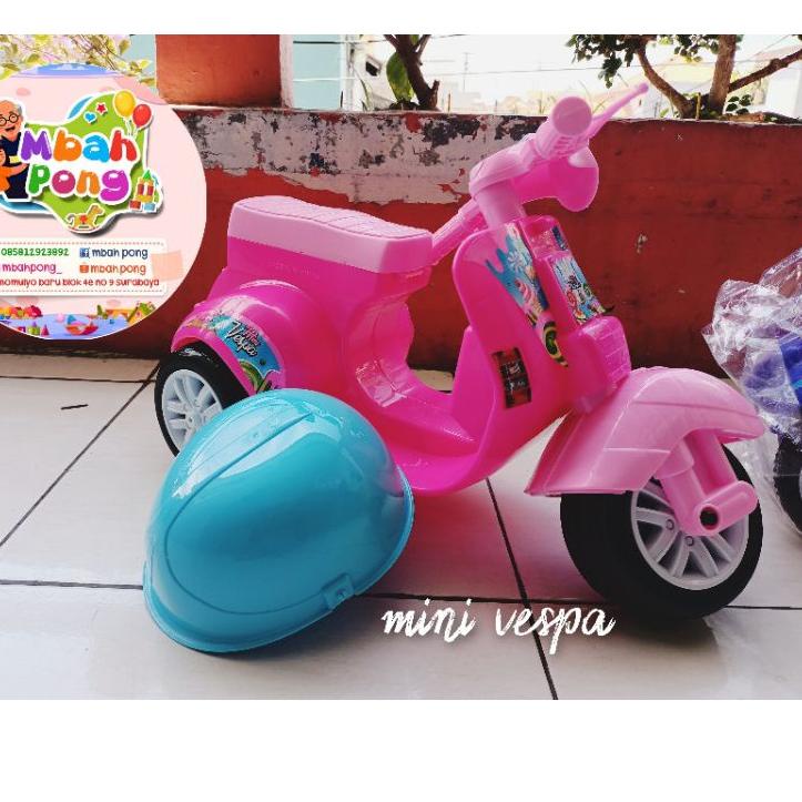 ♢ mini vespa,vespa murah,mainan vespa,mainan anak -anak ۝