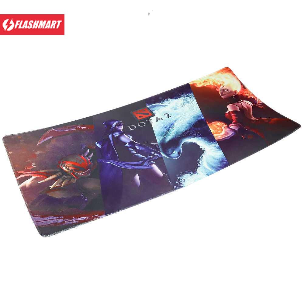 Flashmart Gaming Mouse Pad XL Desk Mat Motif DOTA 400 x 900 x 2 mm