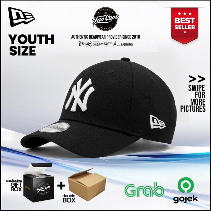 [AUTHENTIC] New York Yankees Black 9FORTY KIDS/YOUTH Cap ---NEW READY---