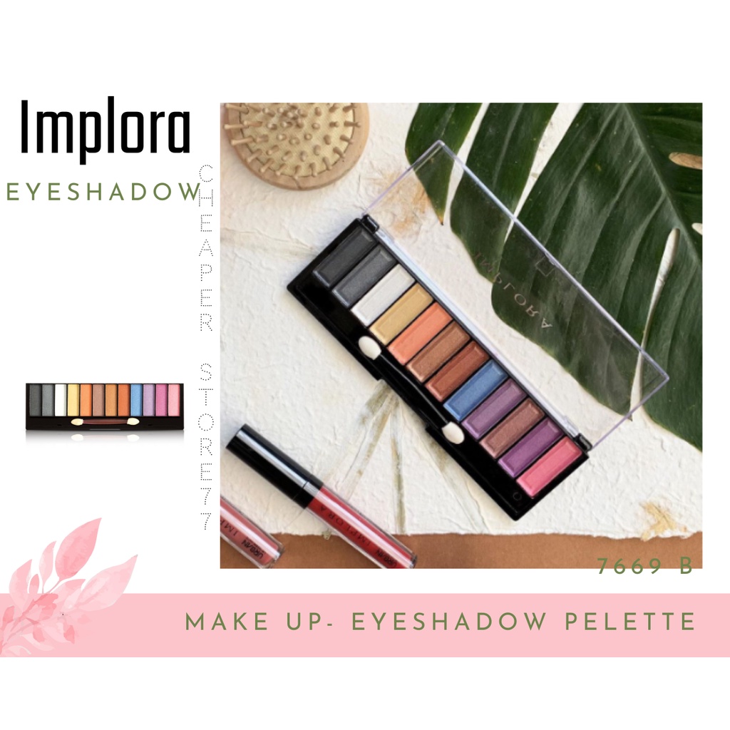 IMPLORA - EYESHADOW PALLETE ALL VARIANCE