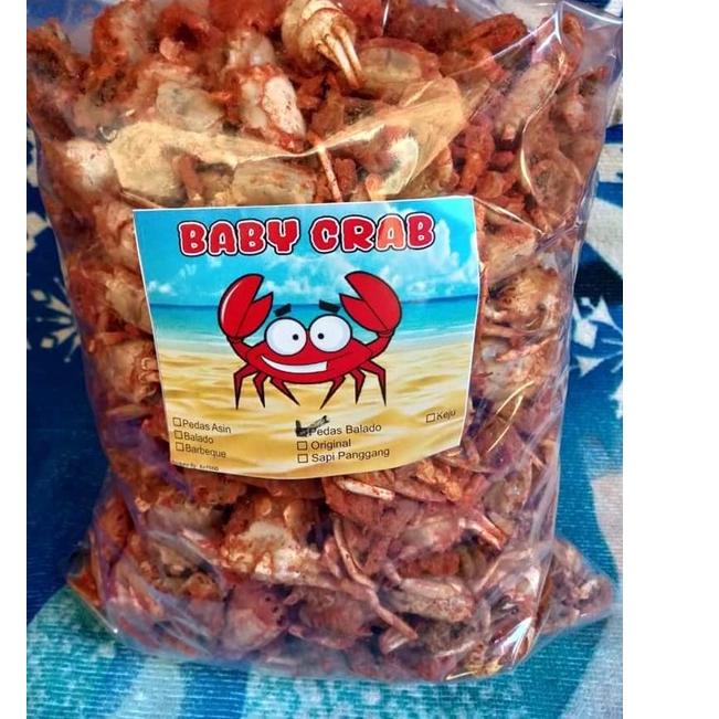 

♫ BABY CRAB CRISPY 1/2 KG IZIN PIRT 500GRAM HALAL KILOAN ◄